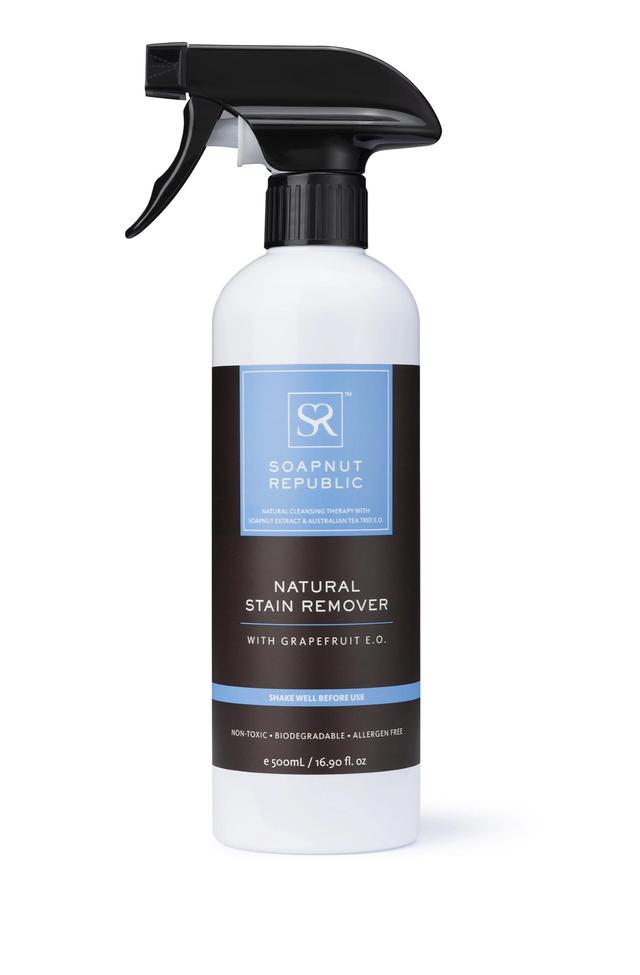 Powerful natural concentrated cleaning stain remover eradicate tough stubborn stains from laundry and fabrics. Biodegradable formulation is non-toxic, free from irritant and synthetic fragrance. Safe for babies and child for the safety of your household.
